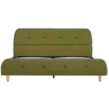  Posteljni okvir brez vzmetnice zelena tkanina 135x190 cm, (21829663) | Shoptok.si