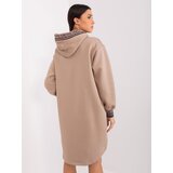 RELEVANCE Tunic-RV-TU-9224.95P-Dark Beige | Shoptok.si