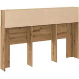 vidaXL Uzglavni ormarić Artisan hrast 160x19x103,5 cm izrađeno drvo | shoptok.hr