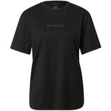 Pinko Majica 'STREPITOSO' črna / srebrna | Shoptok.si