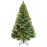 Timeless Tools 150 cm LED božično drevo z toplimi belimi lučmi - enostavna sestava in prostor varčna zasnova, (5000354071) Cene