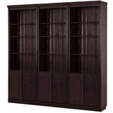 Støraa Smeđa biblioteka od masivnog bora 222x223 cm Anita – | shoptok.hr