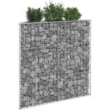 Furnova Trapezna visoka greda gabion pocinkano jeklo 100x20x10 cm, (21920525) Cene
