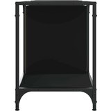TV ormarić crni 153 x 37 x 50 cm od konstruiranog drva | shoptok.hr