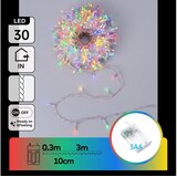 Aigostar LED božićni niz 30xLED/3xAA 3,3m u više boja Cene