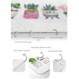 Mila Home Bijele od samta kupaonske prostirke u setu 2 kom 60x100 cm Succulent – | shoptok.hr