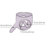 Zado vanjska strana od prave kože + 2 unutarnja dilda (crna) - L/XL | shoptok.hr