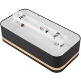  stropno svetlo sirja square stripe 2xE27/15W/230V crna/zlatna | Eponuda.com