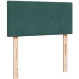 vidaXL Box spring krevet s madracem tamnozeleni 90x200 cm baršunasti | shoptok.hr