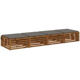  Jastučići za sjedenje SOEST 4 kom. 100% poliester Siva | Shoptok.si