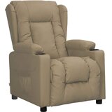  Naslonjač od umjetne kože boja cappuccina | shoptok.hr