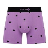 Vuch Muške bokserice Wild Dots Purple, pamuk, veličine S–XXL | shoptok.hr