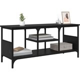 TV ormar Crni hrast 100 x 35 x 45 cm Obrađeno drvo i čelik | shoptok.hr