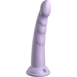 Pipedream Dillio Platinum Slim Seven 7" Platinum Silicone Dildo Purple Cene