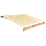 Platno za tendu narančasto-bijelo 5 x 3 m | shoptok.hr