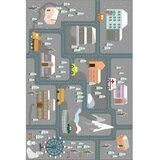 Conceptum Hypnose tepih (180x280) ELS586 Grey | ePonuda.com