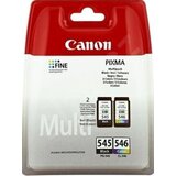 Kartuša Canon PG-545 črna/black + CL-546 barvna komplet - original Cene