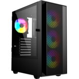 Gembird Fornax 4000 ARGB gaming ATX computer case, Midi Tower, backlight, Black | shoptok.hr