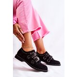 Boto Women's Half Boots With Buckles Lu Boo Black | ePonuda.com