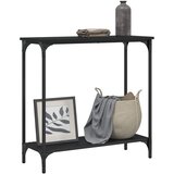  Konzolni stol crni 75 x 30,5 x 75 cm od konstruiranog drva | shoptok.hr