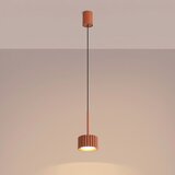 Sollux Viseča svetilka AURA 1 rdeči oker Gx53, (5000285040) | Shoptok.si