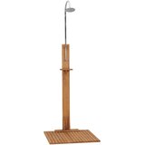  Vrtni tuš 75 x 75 x 210 cm od masivne tikovine | shoptok.hr