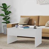  Stolić za kavu bijeli 80 x 50,5 x 41,5 cm od konstruiranog drva | Eponuda.ba