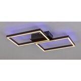 Rabalux led plafonjera ludano rgb dimabilna crna | ePonuda.com
