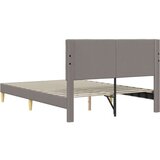  Okvir za krevet Sivosmeđa 120 x 200 cm Tkanina - Sivosmeđa 120 x 200 cm | shoptok.hr