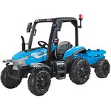 Veliki Velik traktor s prikolico 4x4 – moder Cene