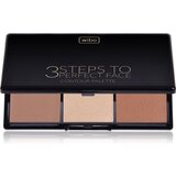 Wibo 3 Steps To Perfect Face Dark paleta za konture obraza za obraz 10 g Cene