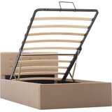  Hidraulični okvir za krevet od umjetne kože boja kave 100x200 cm | shoptok.hr