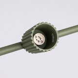 Sollux SL.2714 - Luster na sajli KARBON 4xGU10/10W/230V, zelene boje | Eponuda.com