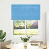vidaXL Plisirana roleta plava 105x150 cm širina tkanine 104,4 cm | shoptok.hr