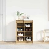 Ormarić za cipele boja hrasta 57x34x76 cm konstruirano drvo Smeđa | shoptok.hr