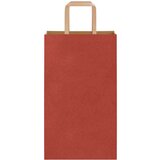 Papirnate vrećice 50 kom s ručkama crvene 21x11x36 cm | shoptok.hr