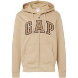 GAP Jopa na zadrgo svetlo bež / marine / rjava | Shoptok.si