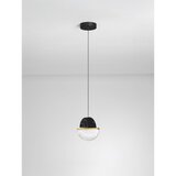 Nova Luce Crna metalna LED viseća svjetiljka s mogućnosti zatamnjivanja ø 16 cm Dorin – | shoptok.hr