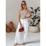 DStreet Body one size w paski STRIP BACK beżowe | shoptok.hr