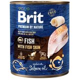 Brit Premium by Nature Riba z ribjo kožo konzerva 800 g Cene