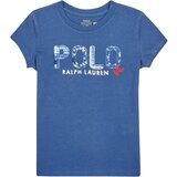 Polo Ralph Lauren Majice s kratkimi rokavi SS POLO TEE-KNIT SHIRTS-T-SHIRT Modra | Shoptok.si