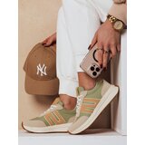 DStreet Sportowe sneakersy damskie RETRODA zielone | shoptok.hr