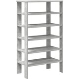 Maison Chic Regal za čevlje - Polica za čevlje betonsko siv 61x32x105 cm inženirski les, (21777935) | Shoptok.si