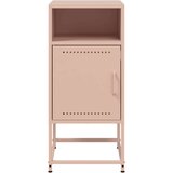 vidaXL Noćni ormarići 2 kom ružičasti 36 x 39 x 78 cm čelični | shoptok.hr