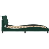  Okvir za krevet bez madraca Hanko tamnozeleni 140x190 cm baršunasti | Eponuda.com
