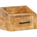 vidaXL Nočna omarica 40x30x30 cm Trdno leseno grobo mango | Shoptok.si