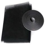 VERKGROUP VERK GROUP univerzalni okenski komarnik - mreža proti komarjem 180x150cm črna 15228_CZ | Shoptok.si