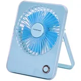 stoni punjivi ventilator 5W/5V 3600mAh usb plavi