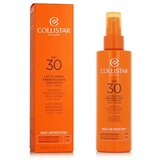 Collistar Smart Sun Protection Tanning Moisturizing Milk Spray SPF30 sprej za sunčanje za tijelo i lice 200 ml | shoptok.hr
