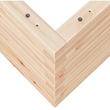  Vrtna sadilica 90x60x45,5 cm od masivne borovine | shoptok.hr